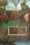 Martyrdom of Saint Andrew 1455 By Jean Fouquet