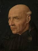 Portrait of a Man By Jean Fouquet