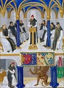 Saint Bernard c1455 By Jean Fouquet