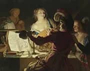 Merry Company 1623 By Gerard van Honthorst