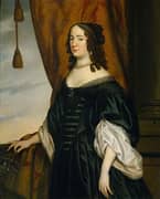 Portrait of Amalia van Solms 1650 By Gerard van Honthorst