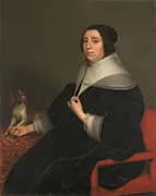 Portrait of a Woman 1655 By Gerard van Honthorst