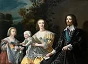 The Duke of Buckingham and his Family By Gerard van Honthorst