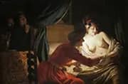 The Flea Hunt 1621 By Gerard van Honthorst