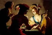 The Matchmaker 1625 By Gerard van Honthorst
