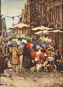 Flower Stall By Abraham Fresco