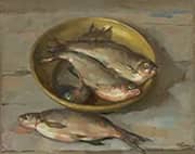 Herring in a Bowl By Abraham Fresco