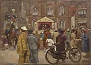The Puppit Show on the Dam Amsterdam By Abraham Fresco