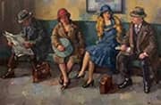 Travellers in a Station By Abraham Fresco