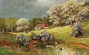 The Countryside in Spring By Alois Arnegger