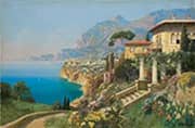 View from Sorrento By Alois Arnegger
