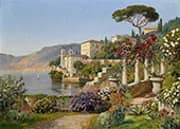 View of a Lake in the South By Alois Arnegger