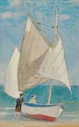 A Fishing Boat 1908 By Joseph Edward Southall