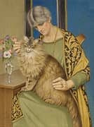 Contentment 1928 By Joseph Edward Southall