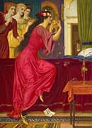 Sigismunda Drinking the Poison 1897 By Joseph Edward Southall