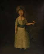 Child with Pearl Turban and Pet Bird By James Northcote