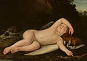 Sleeping Eros By Francesco Albani