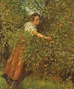 Sussex Apples By Henry Herbert la Thangue