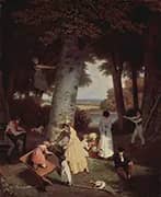 The Playground By Jacques-Laurent Agasse