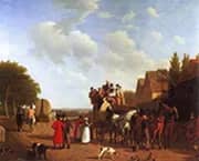 The Last Stage on the Portsmouth Road 1815 By Jacques-Laurent Agasse
