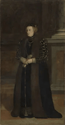 Portrait of Veronika Vohlin 1552 By Lambert Sustris