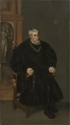 Portrait of Wilhelm der Altere 1548 By Lambert Sustris