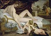 Venus and Love 1554 By Lambert Sustris