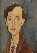 Portrait of Franz Hellens 1919 By Amedeo Modigliani