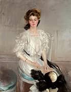 Portrait of Ethel Mary Crocker 1906 By Giovanni Boldini