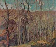 A Silvery Tangle 1921 By Franklin Carmichael