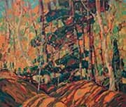 Autumn Wood Interior By Franklin Carmichael