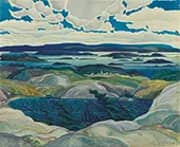 Bay of Islands 1930 By Franklin Carmichael
