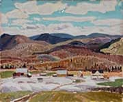 Farm at Bissett 1932 By Franklin Carmichael
