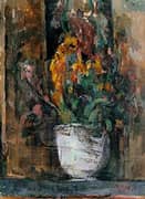 Vase of Flowers c1897 By Paul Cezanne