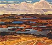 La Cloche Panorama By Franklin Carmichael