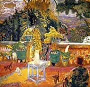 The Terrace at Grasse 1912 By Pierre Bonnard