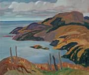 Port Coldwell Lake Superior 1928 By Franklin Carmichael