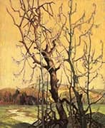 Spring 1920 By Franklin Carmichael