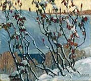 Winter Hillside c1918 By Franklin Carmichael