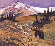 Grizzly Bear By Carl Rungius
