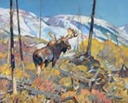 Headed to High Country By Carl Rungius