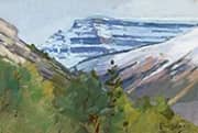 Mount Amery By Carl Rungius