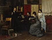 Music in the Studio 1878 By Gunnar Berndtson