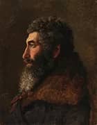 Portrait of a Jewish Man 1873 By Gunnar Berndtson