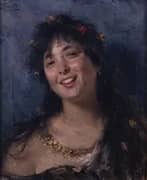 Laughing Woman 1904 By Joan Brull
