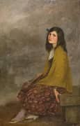 Young Gypsy Woman 1910 By Joan Brull