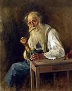 Old Man with his Glories 1887 By Joan Brull