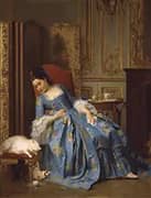 The Ball of Yarn 1863 By Joseph Caraud