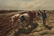 Oxen Plowing 1875 By Rosa Bonheur
