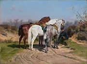 Relay Hunting 1887 By Rosa Bonheur